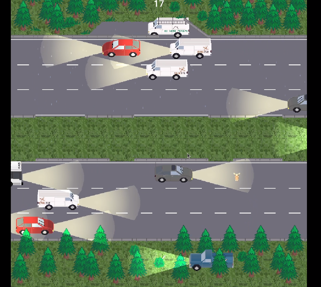 Image of the game in light mode - much clearer